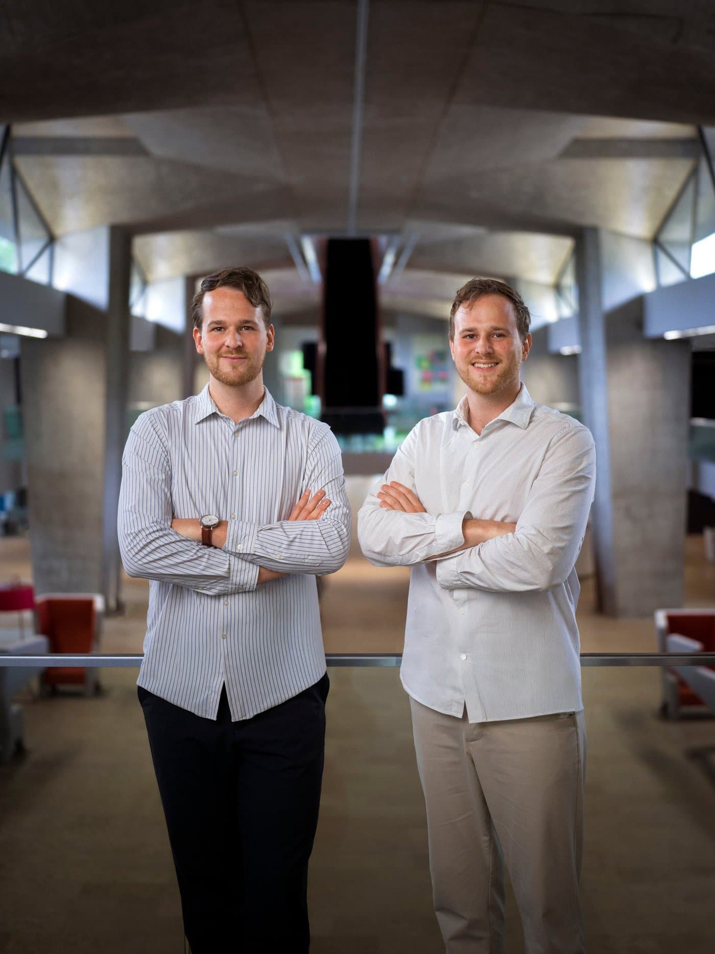 Vincent en Rick Eurlings, oprichters van Aumens